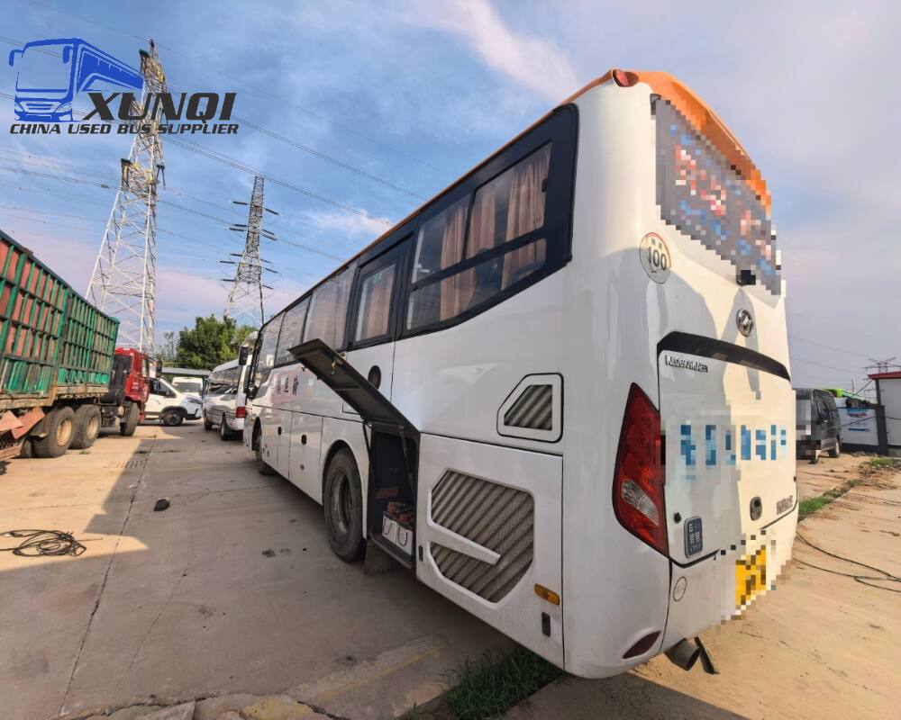 Used Haige bus KLQ6909 39 Seats 2023 Year 9 Seters long China bus yuchai 6-cylinder diesel engine