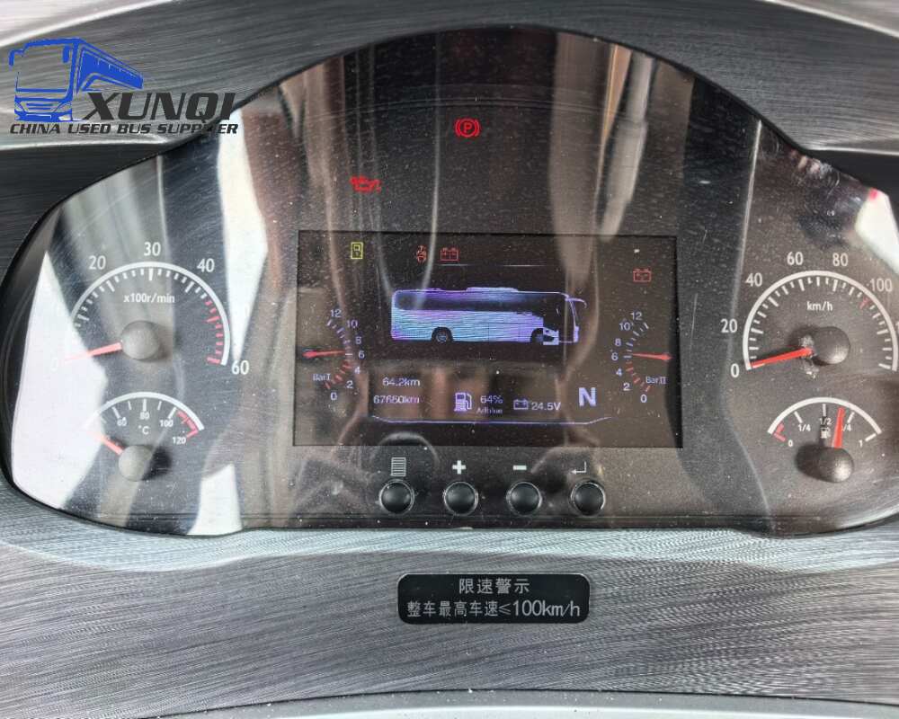 Used Haige bus KLQ6909 39 Seats 2023 Year 9 Seters long China bus yuchai 6-cylinder diesel engine