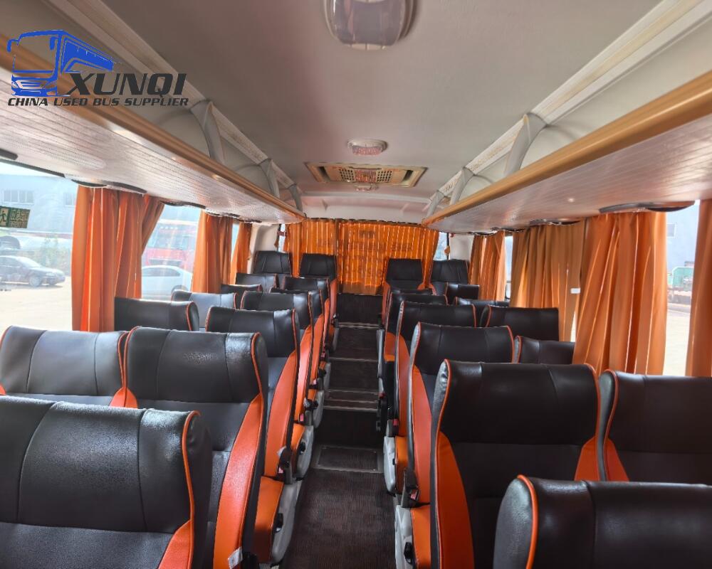 Used Haige bus KLQ6909 39 Seats 2023 Year 9 Seters long China bus yuchai 6-cylinder diesel engine