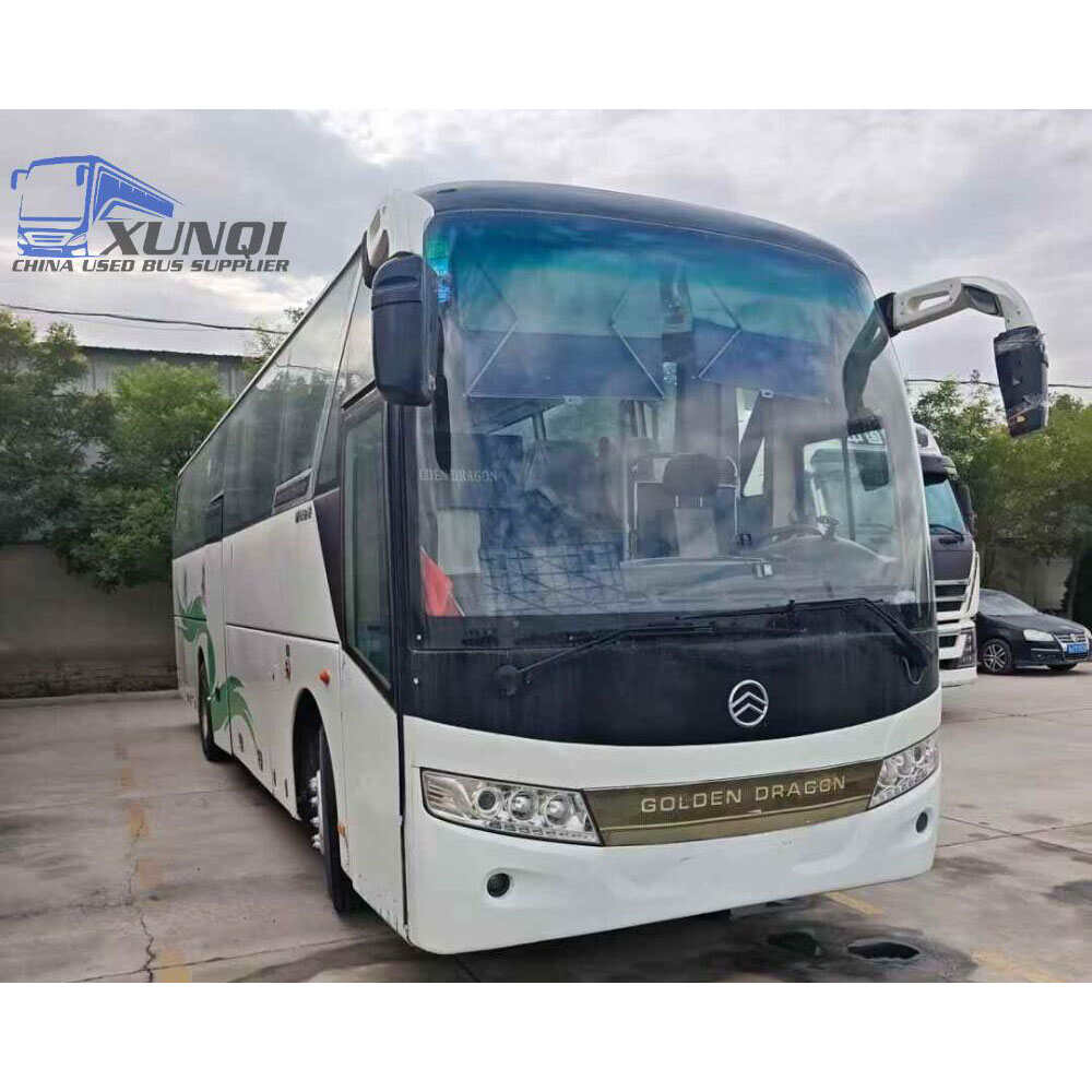 Used Golden Dragon bus XML6103 41 Seats 2015 Year 10 meters long China bus yuchai 6-cylinder diesel engine