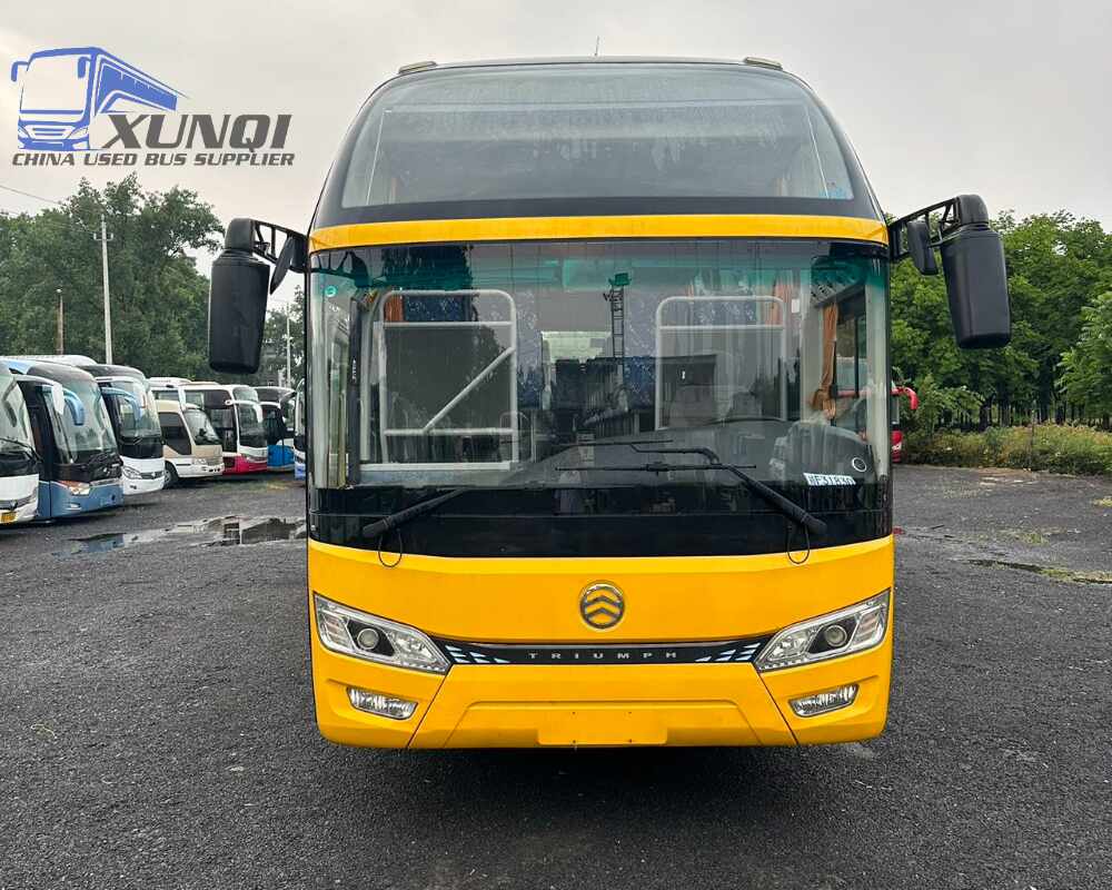 Used Jinlv bus XML6122 50 Seats 2019 Year 12 meters long China bus yuchai 6-cylinder diesel engine