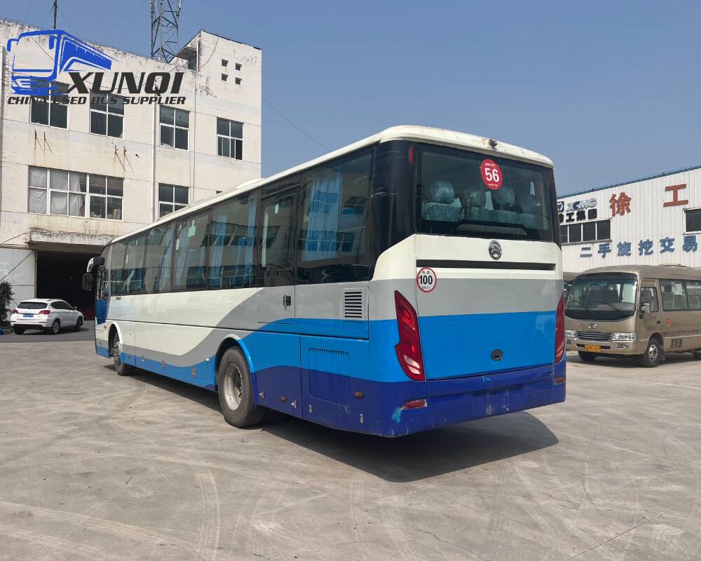 Used Jinlv bus XML6122 54 Seats 2019 Year 12 Seters long China bus yuchai 6-cylinder diesel engine