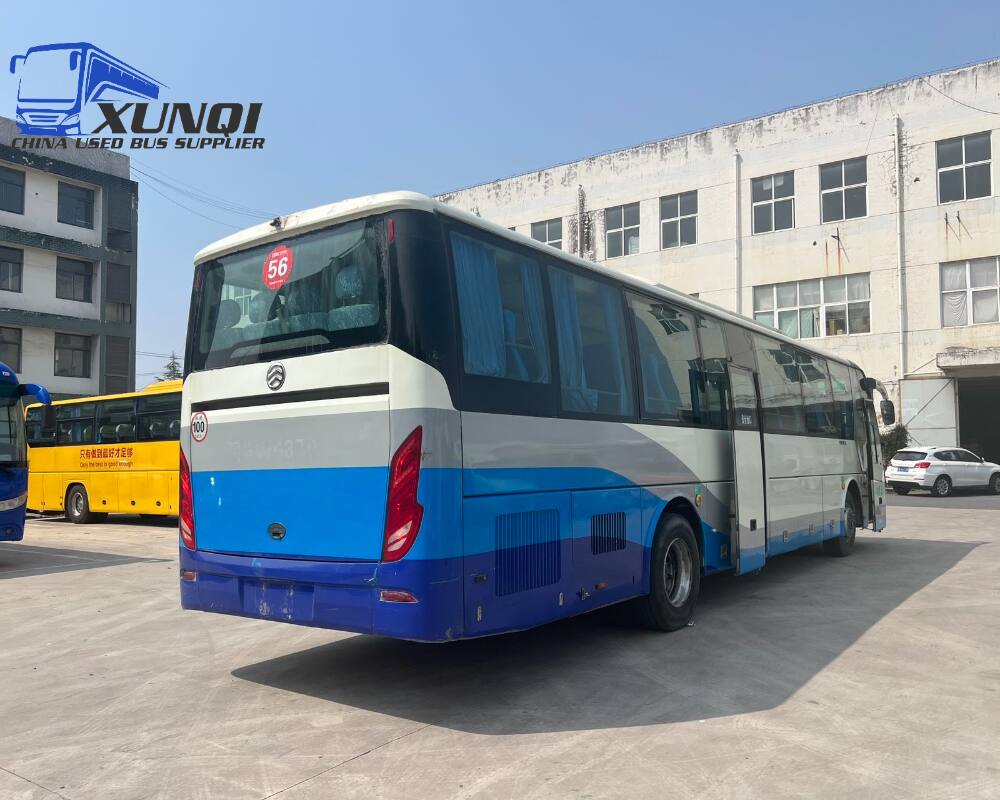 Used Jinlv bus XML6122 54 Seats 2019 Year 12 Seters long China bus yuchai 6-cylinder diesel engine