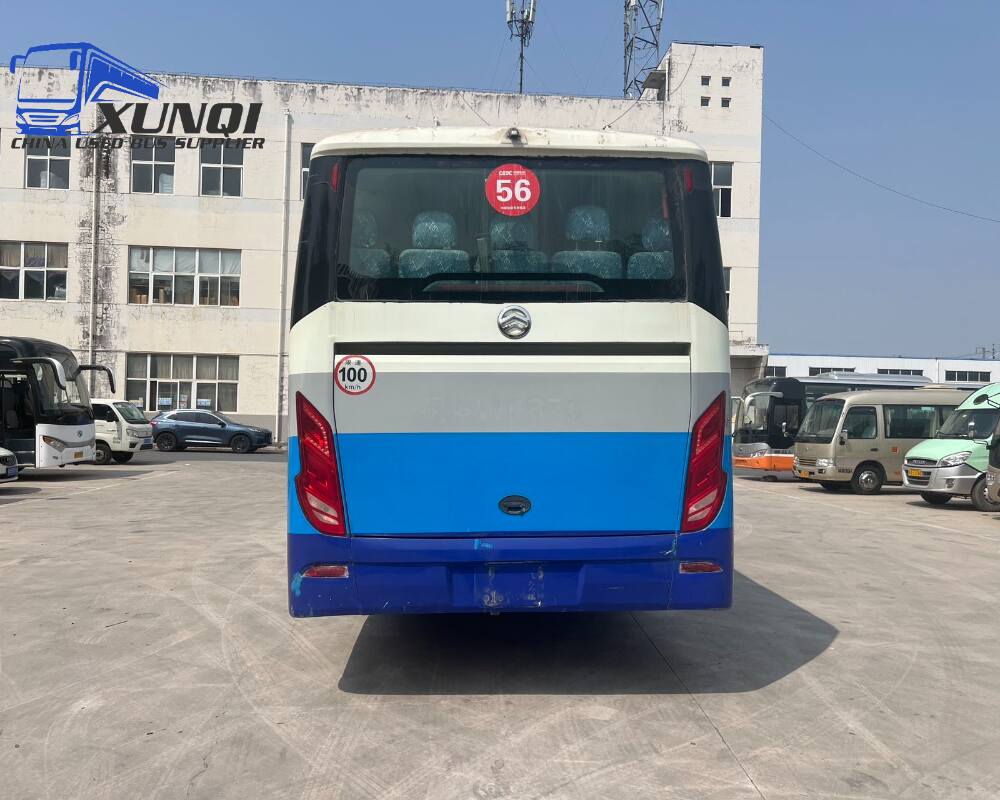 Used Jinlv bus XML6122 54 Seats 2019 Year 12 Seters long China bus yuchai 6-cylinder diesel engine