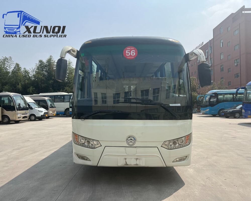 Used Jinlv bus XML6122 54 Seats 2019 Year 12 Seters long China bus yuchai 6-cylinder diesel engine