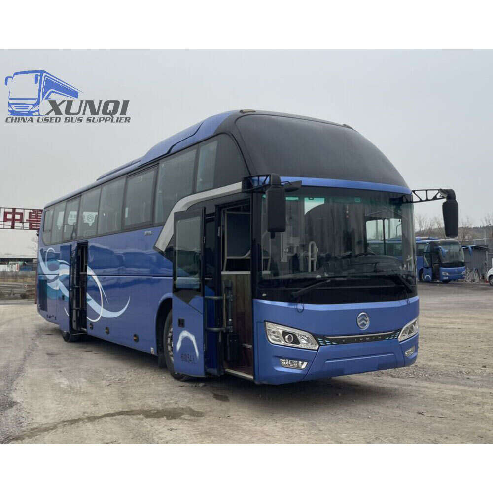 Used Jinlv bus XML6122 54 Seats 2022 Year 12 meters long China bus yuchai 6-cylinder diesel engine