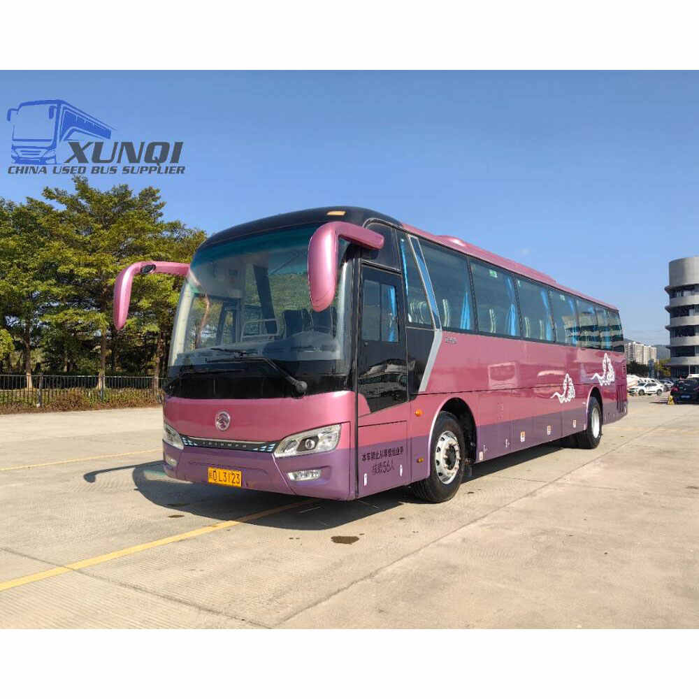Used Jinlv bus XML6122 56 Seats 2023 Year 12 meters long China bus yuchai 6-cylinder diesel engine