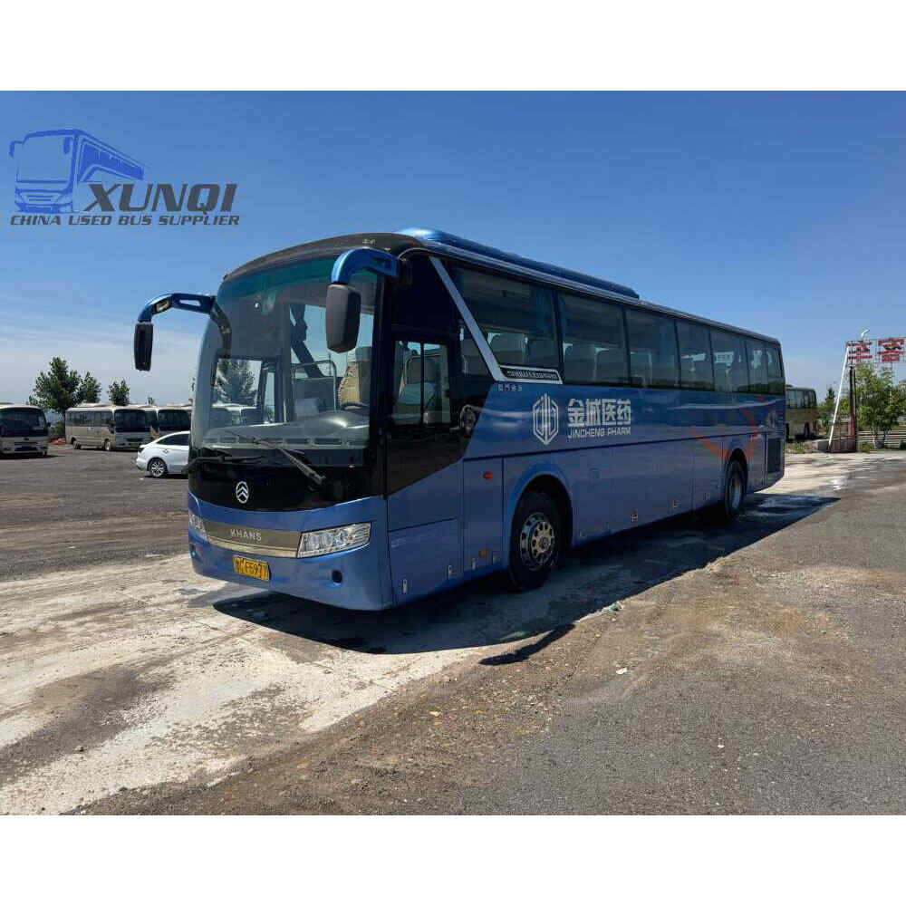 Used Jinlv bus XML6127 53 Seats 2014 Year 12 meters long China bus yuchai 6-cylinder diesel engine