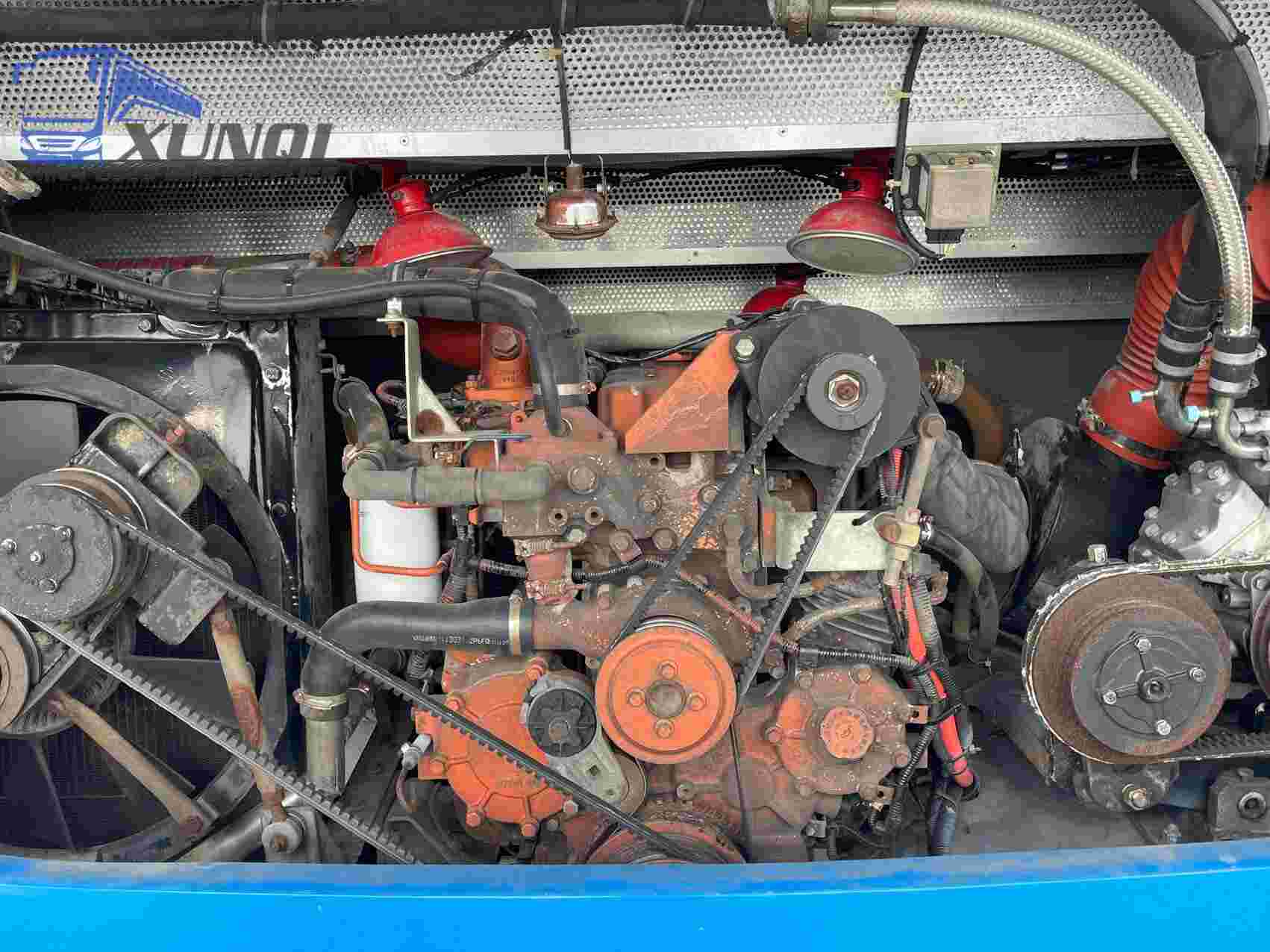 Used Jinlv bus XML6807 35 Seats 2012 Year 8 meters long China bus yuchai 4-cylinder diesel engine