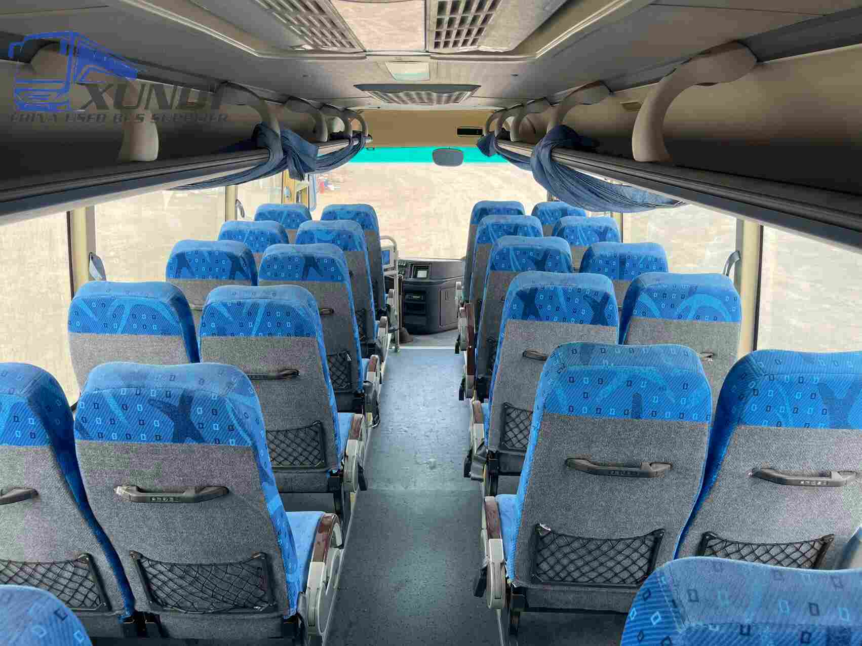 Used Jinlv bus XML6807 35 Seats 2012 Year 8 meters long China bus yuchai 4-cylinder diesel engine