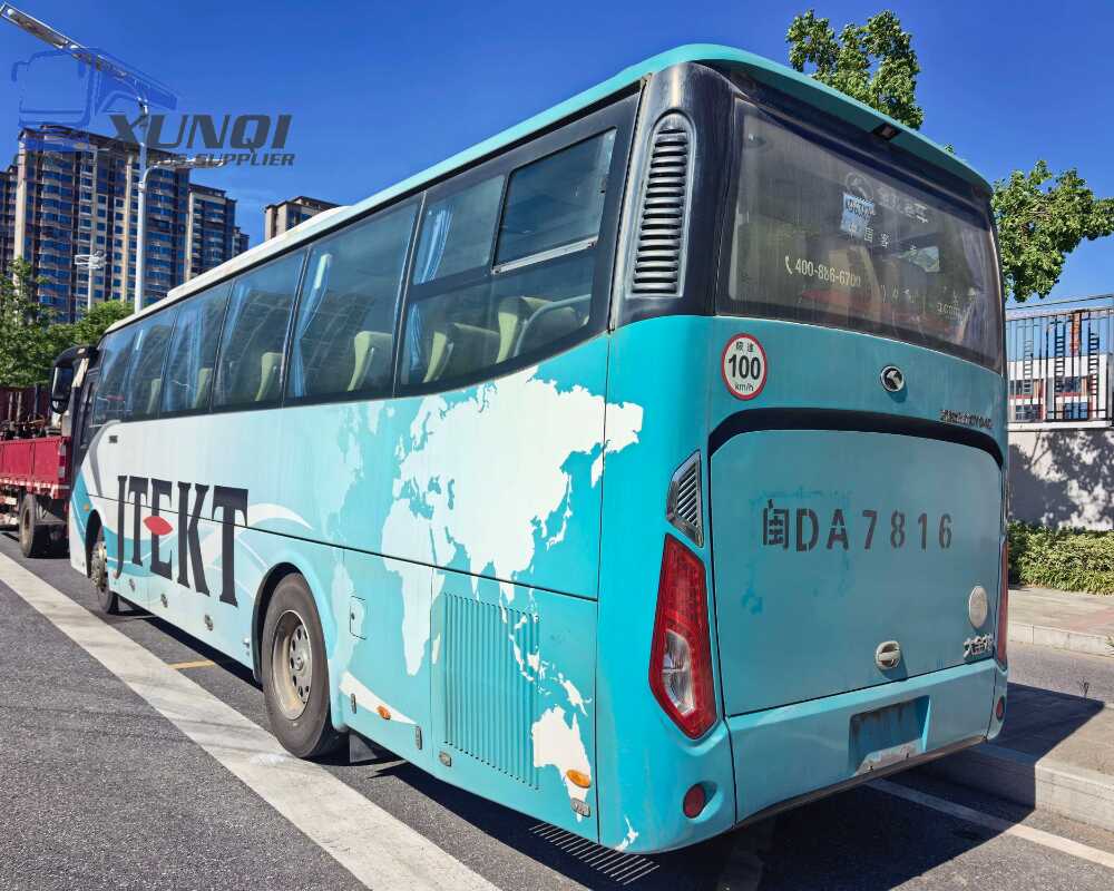 Used Kinglong bus XMQ6101 45 Seats 2016 Year 10 meters long China bus yuchai 6-cylinder diesel engine