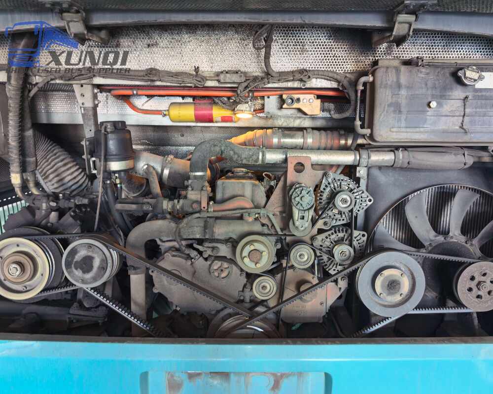 Used Kinglong bus XMQ6101 45 Seats 2016 Year 10 meters long China bus yuchai 6-cylinder diesel engine
