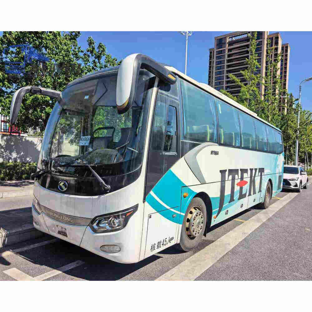 Used Kinglong bus XMQ6101 45 Seats 2016 Year 10 meters long China bus yuchai 6-cylinder diesel engine