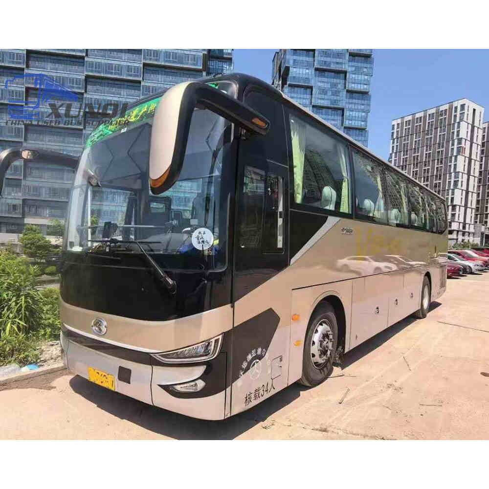 Used Kinglong bus XMQ6112 34 Seats 2023 Year 11 meters long China bus yuchai 6-cylinder diesel engine