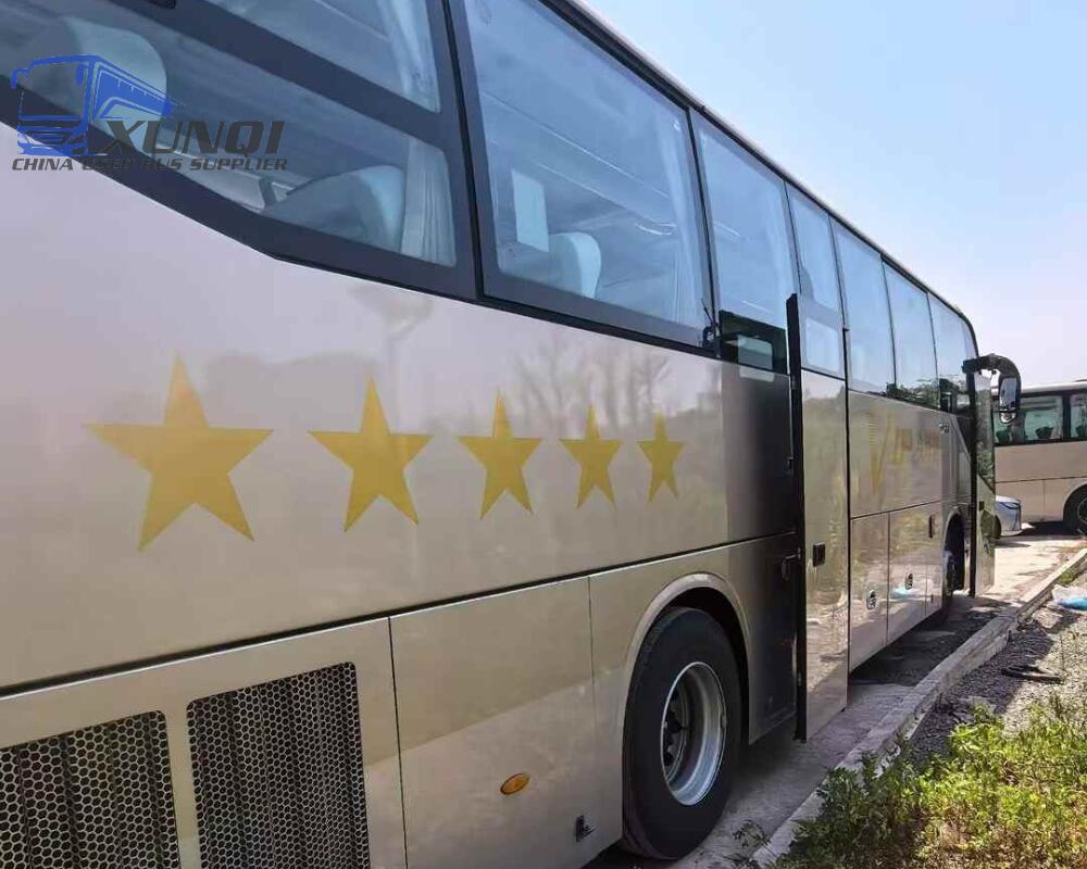 Used Kinglong bus XMQ6112 34 Seats 2023 Year 11 meters long China bus yuchai 6-cylinder diesel engine