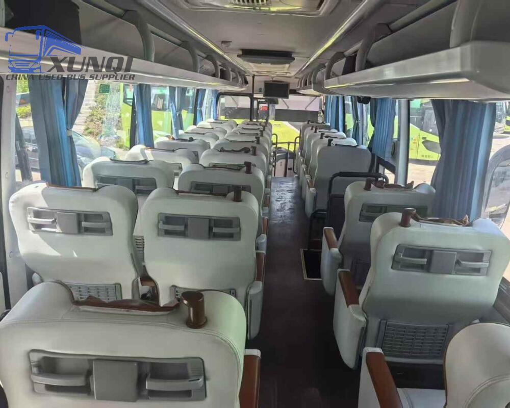 Used Kinglong bus XMQ6112 34 Seats 2023 Year 11 meters long China bus yuchai 6-cylinder diesel engine