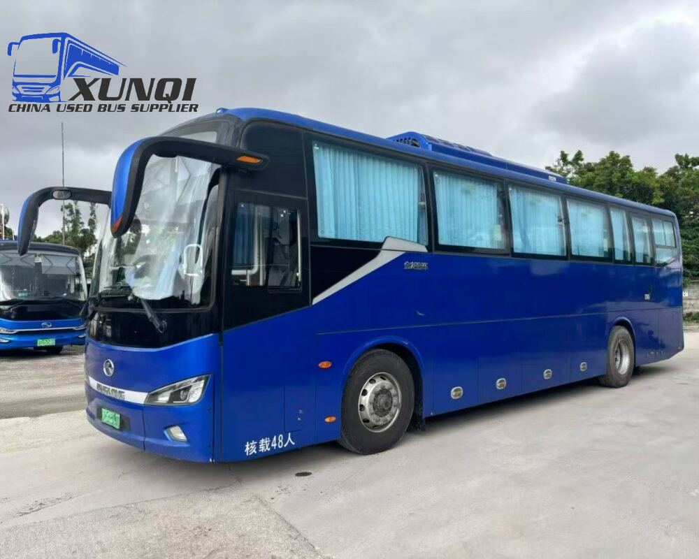 Used Kinglong bus XMQ6112 48 Seats 2023 Year 11 Seters long China bus