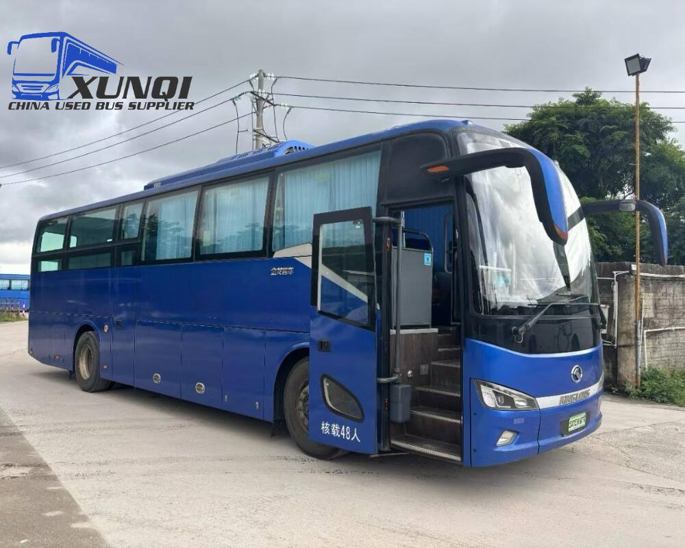 Used Kinglong bus XMQ6112 48 Seats 2023 Year 11 Seters long China bus