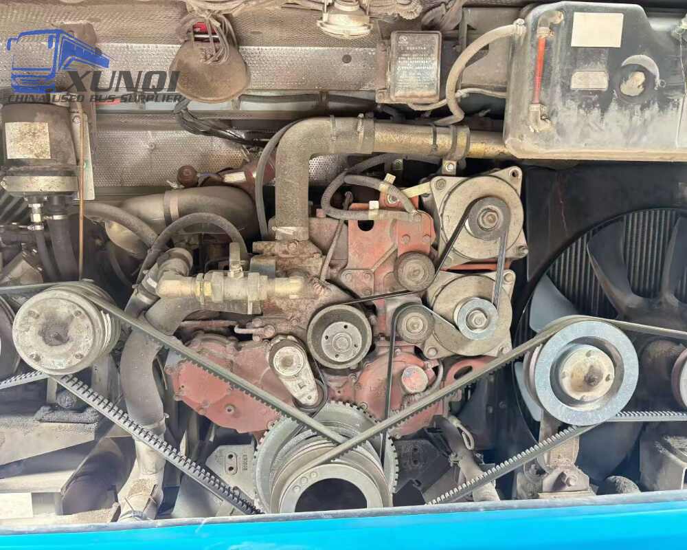 Used Kinglong bus XMQ6120 56 Seats 2016 Year 12 meters long China bus yuchai 6-cylinder diesel engine