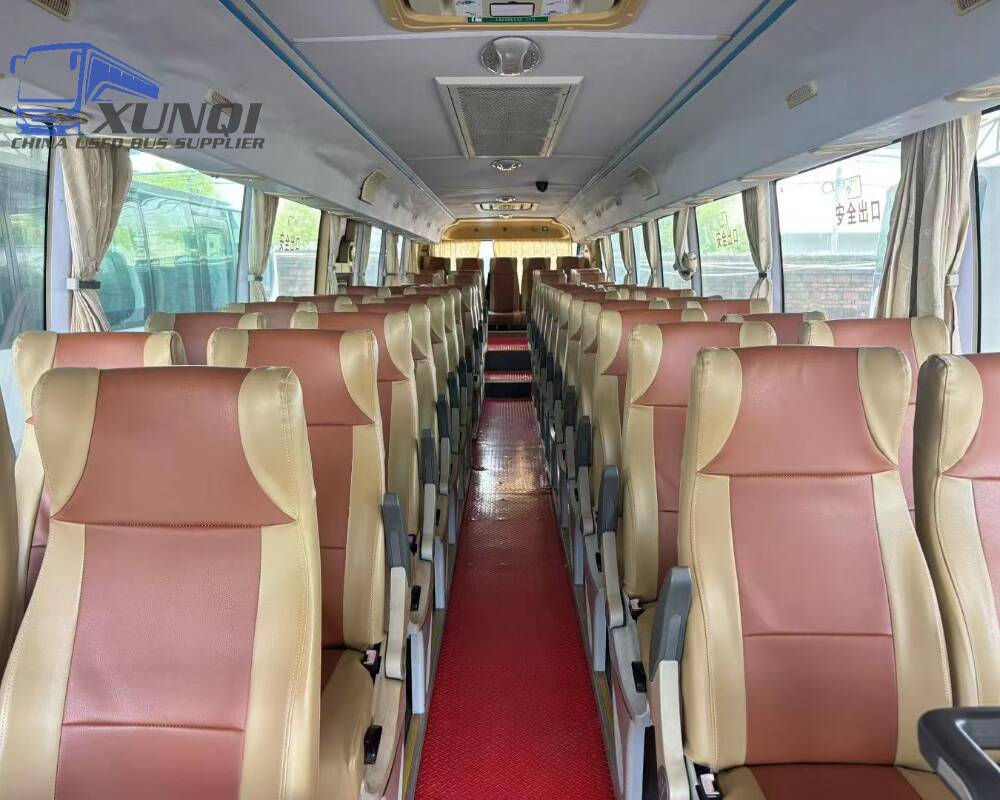 Used Kinglong bus XMQ6120 56 Seats 2016 Year 12 meters long China bus yuchai 6-cylinder diesel engine