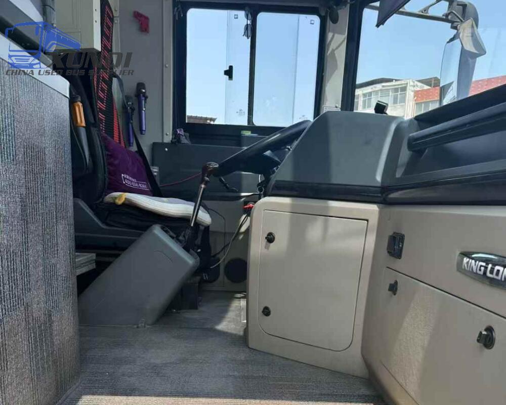 Used Kinglong bus XMQ6125 50 Seats 2020 Year 12 Seters long China bus weichai 6-cylinder diesel engine