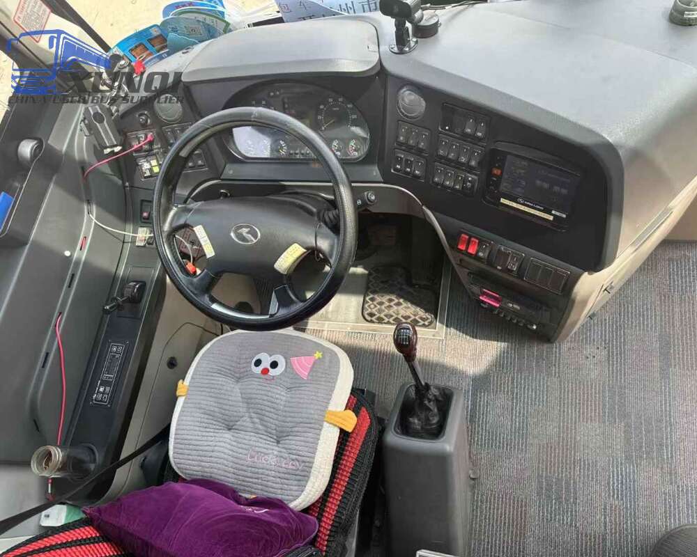 Used Kinglong bus XMQ6125 50 Seats 2020 Year 12 Seters long China bus weichai 6-cylinder diesel engine