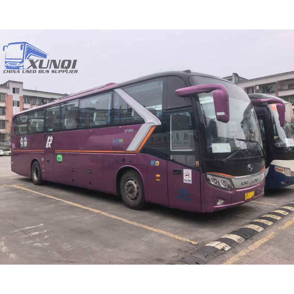 Used Kinglong bus XMQ6127 39 Seats 2020 Year 12 meters long China bus weichai 6-cylinder diesel engine