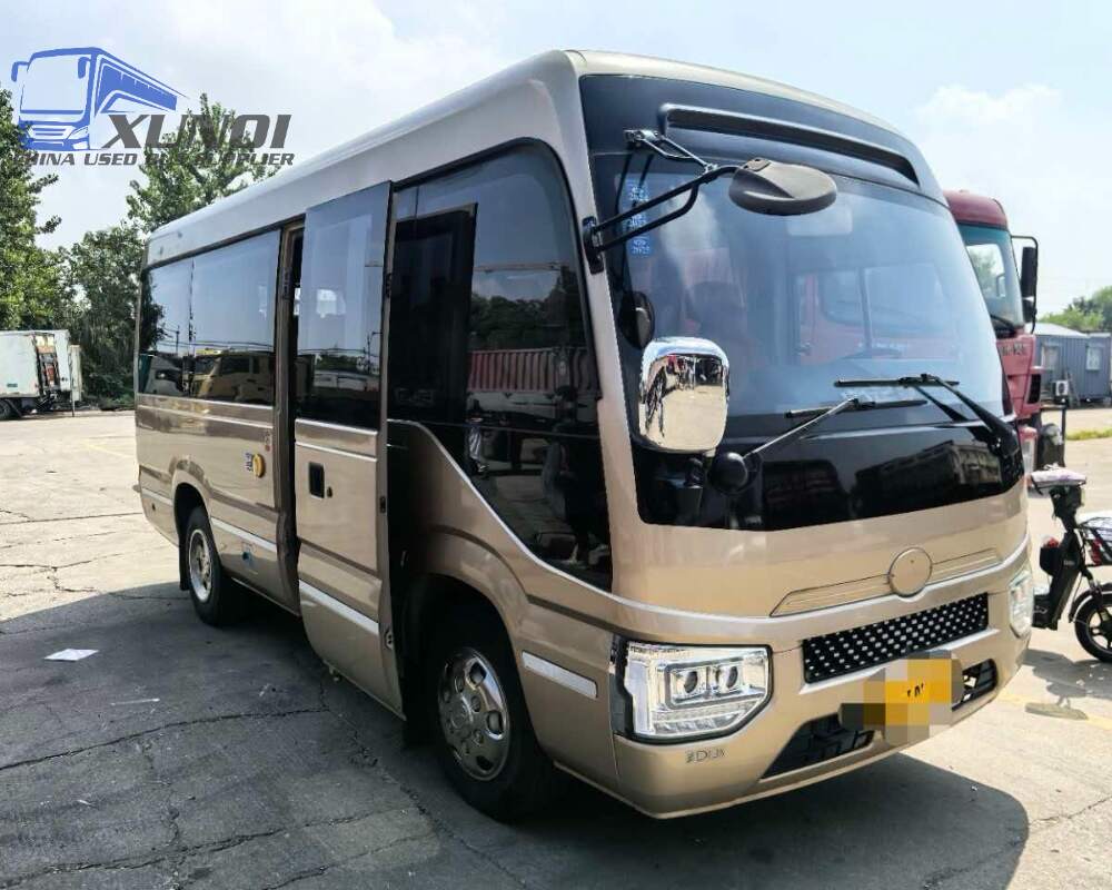 Used Kinglong bus XMQ6606 19 Seats 2021 Year 6 Seters long China bus