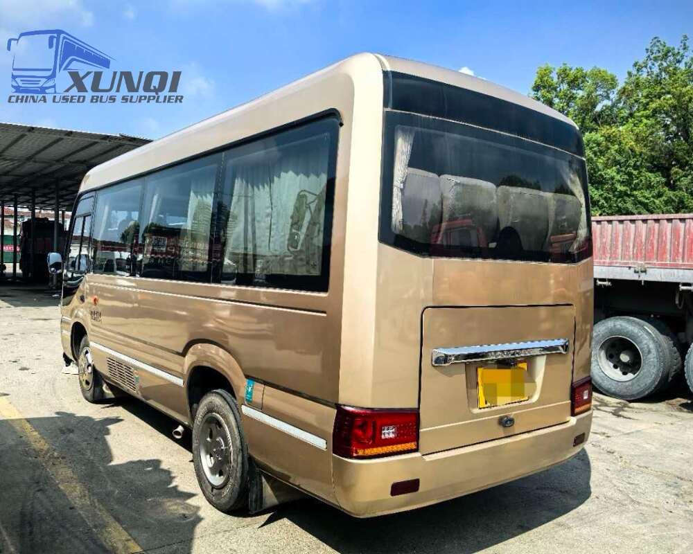 Used Kinglong bus XMQ6606 19 Seats 2021 Year 6 Seters long China bus