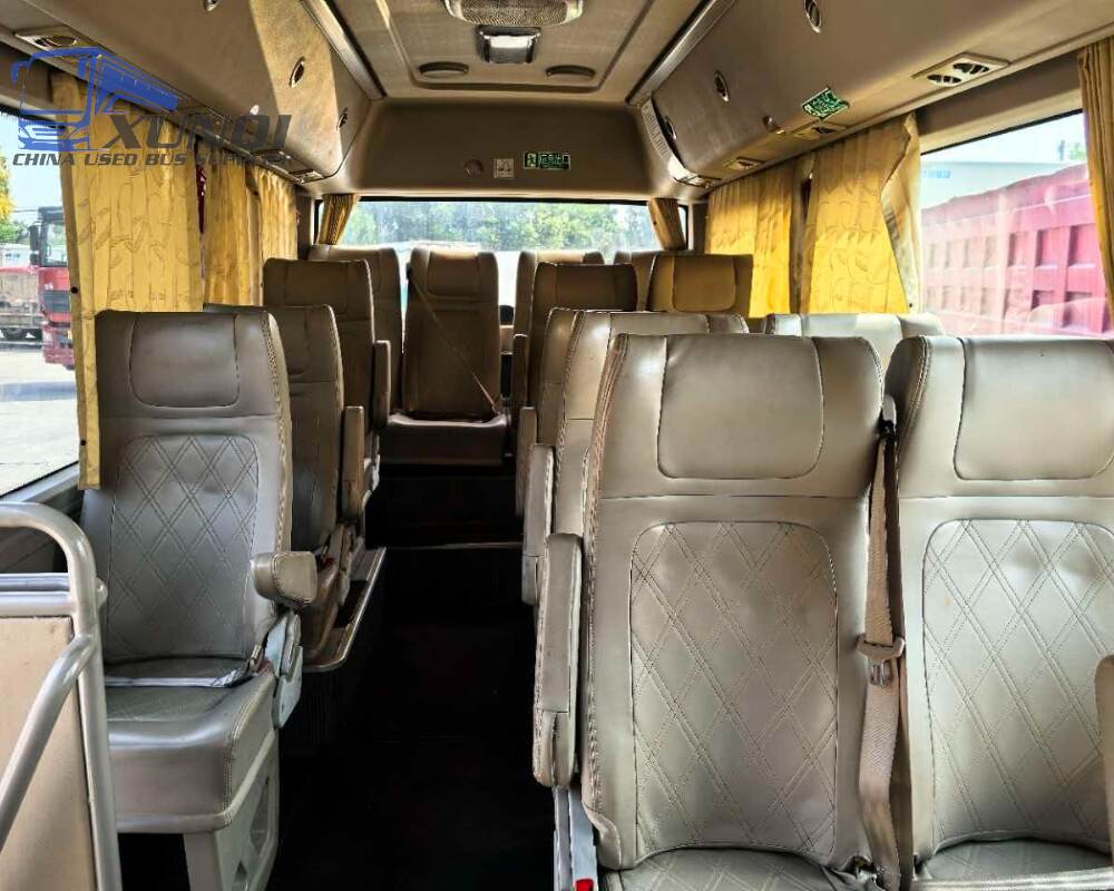 Used Kinglong bus XMQ6606 19 Seats 2021 Year 6 Seters long China bus
