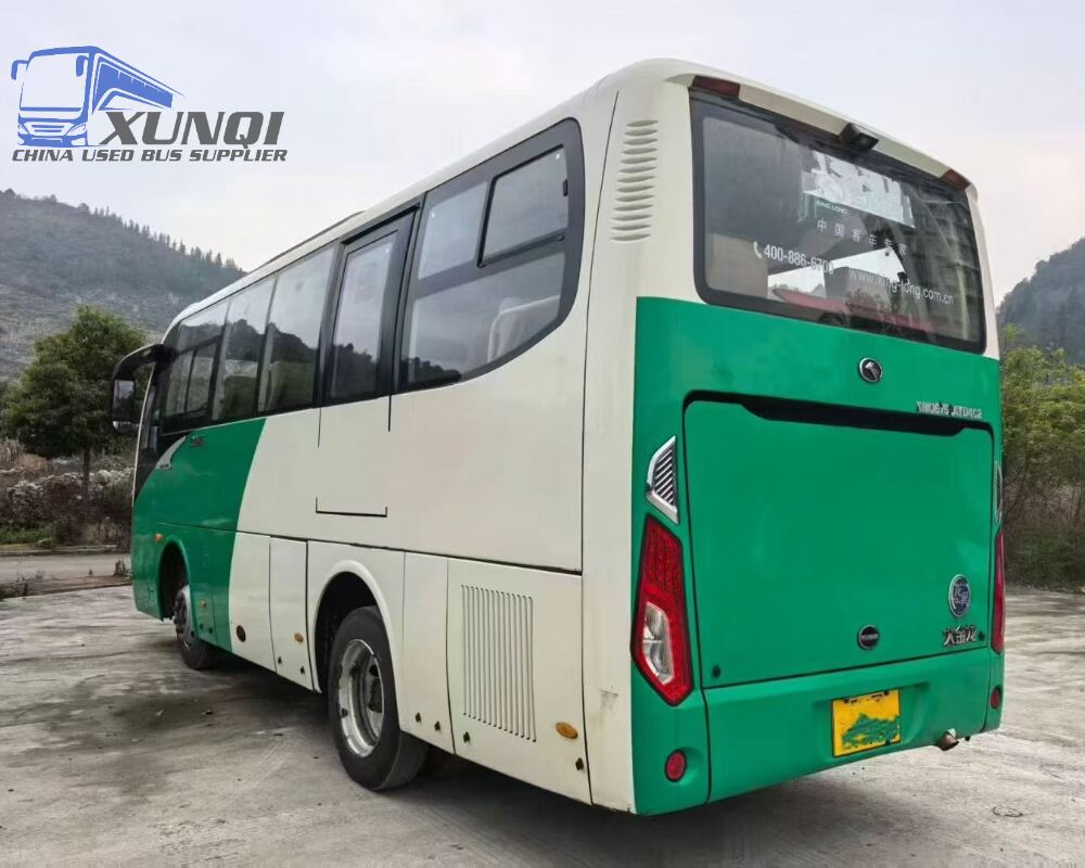 Used Kinglong bus XMQ6759 25 Seats 2016 Year 7 meters long China bus yuchai 4-cylinder diesel engine