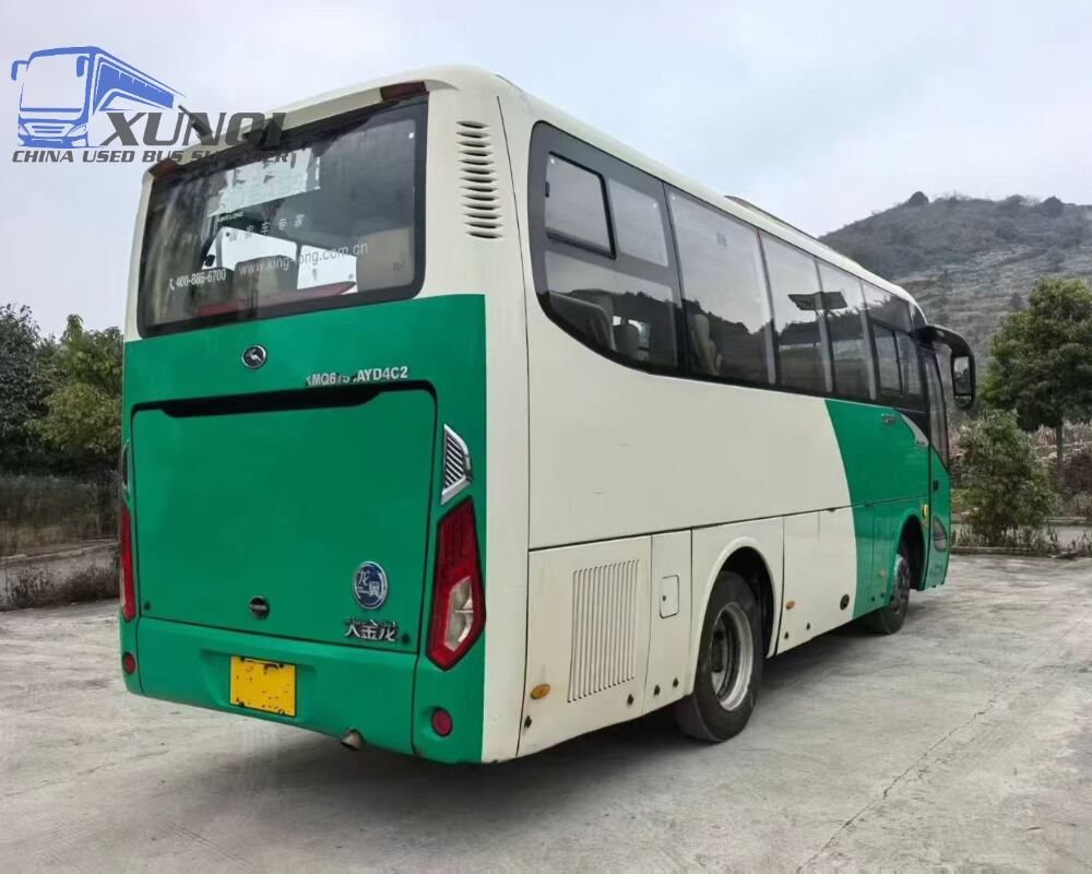 Used Kinglong bus XMQ6759 25 Seats 2016 Year 7 meters long China bus yuchai 4-cylinder diesel engine