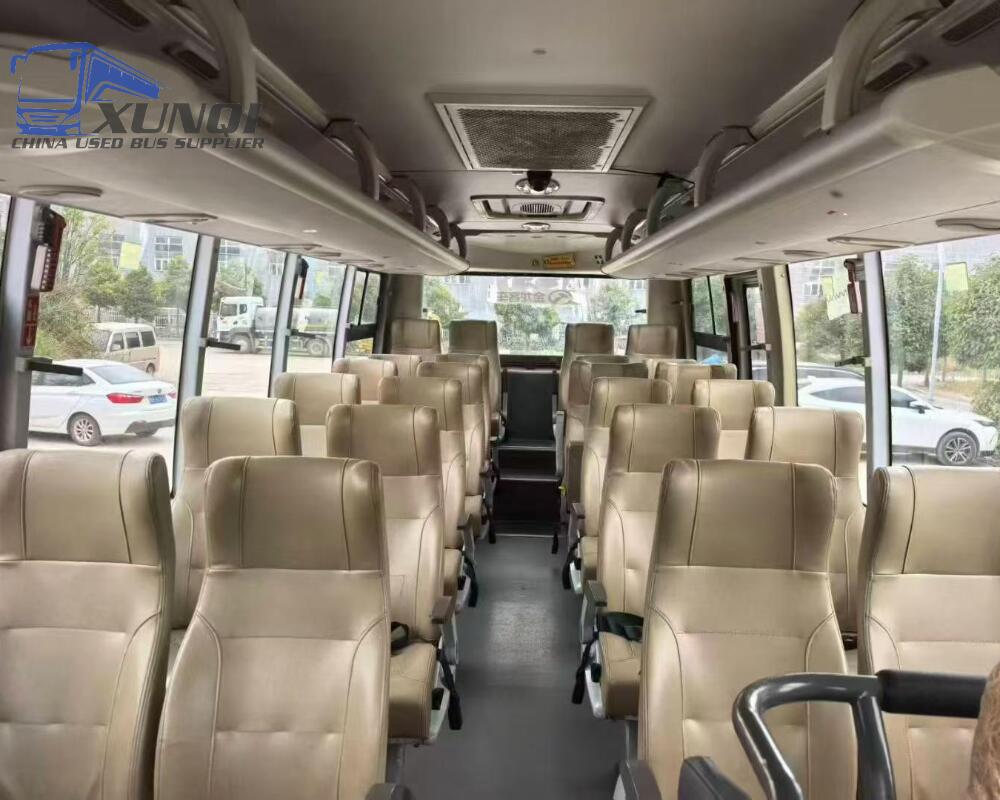 Used Kinglong bus XMQ6759 25 Seats 2016 Year 7 meters long China bus yuchai 4-cylinder diesel engine