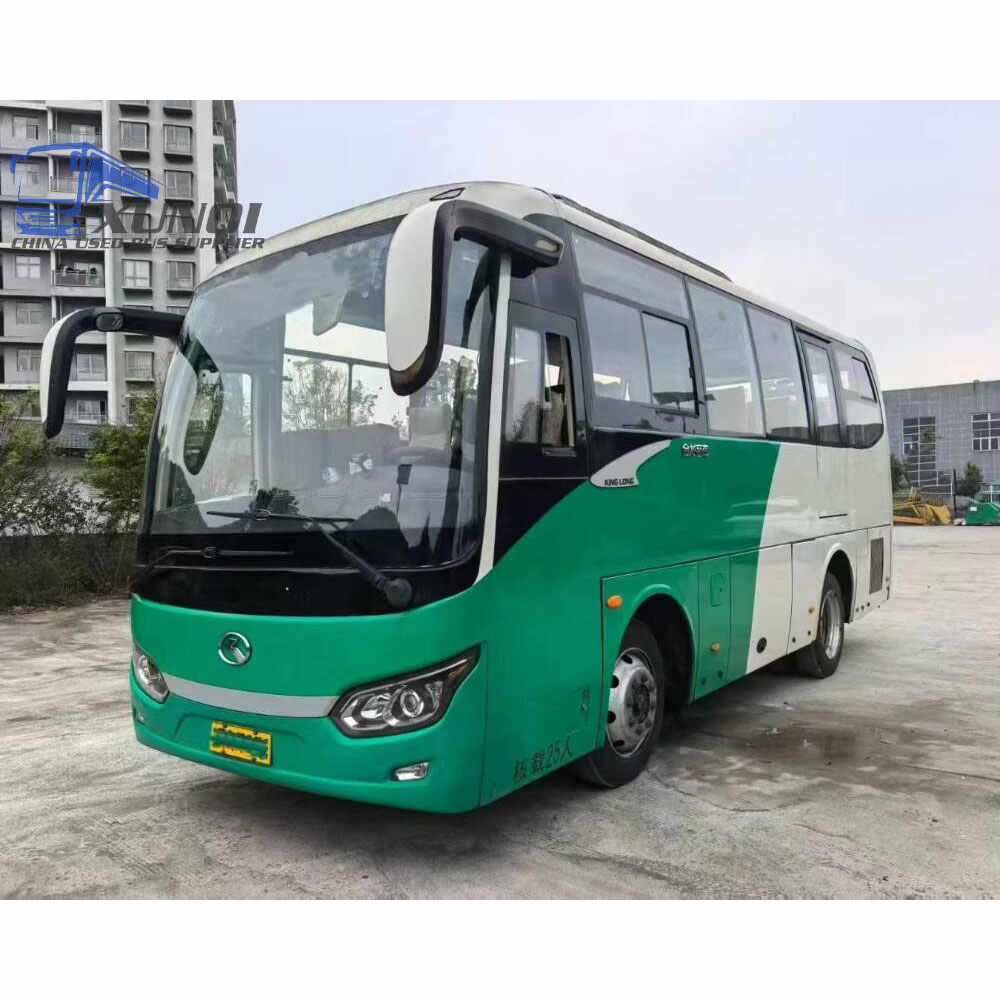 Used Kinglong bus XMQ6759 25 Seats 2016 Year 7 meters long China bus yuchai 4-cylinder diesel engine