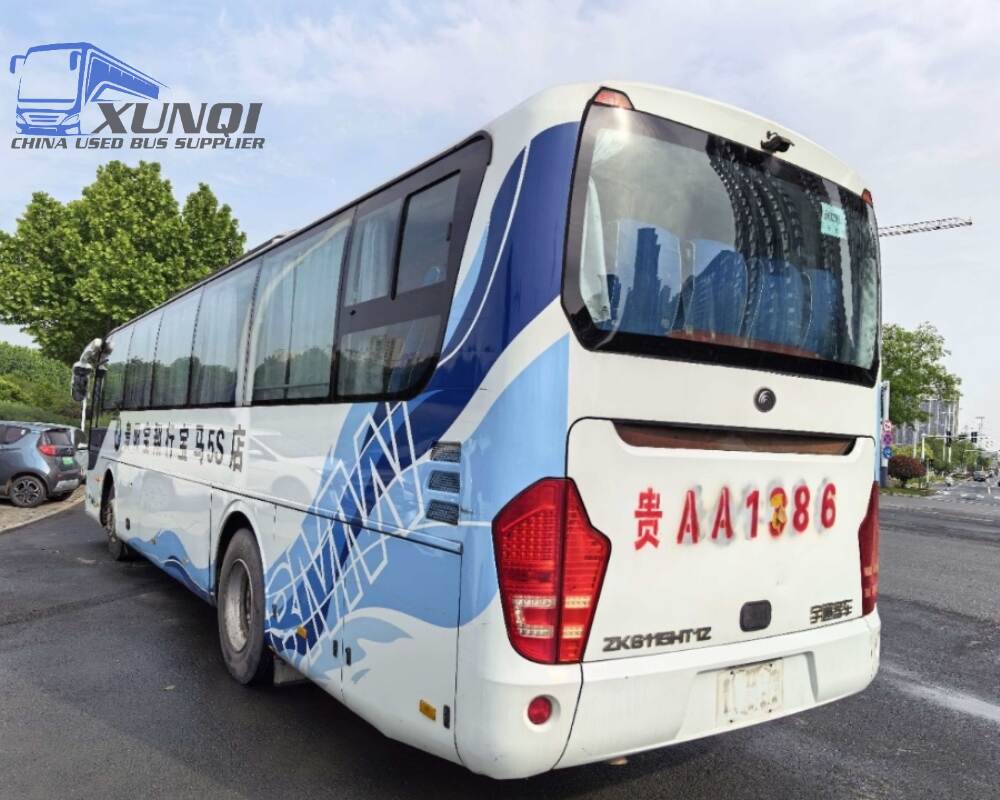 Used Yutong bus ZK6115 48 Seats 2015 Year 11 meters long China bus yuchai 6-cylinder diesel engine
