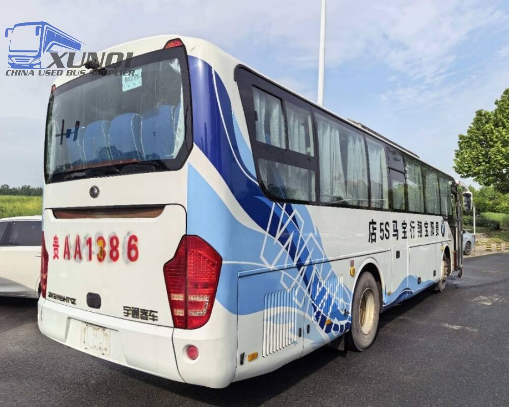 Used Yutong bus ZK6115 48 Seats 2015 Year 11 meters long China bus yuchai 6-cylinder diesel engine