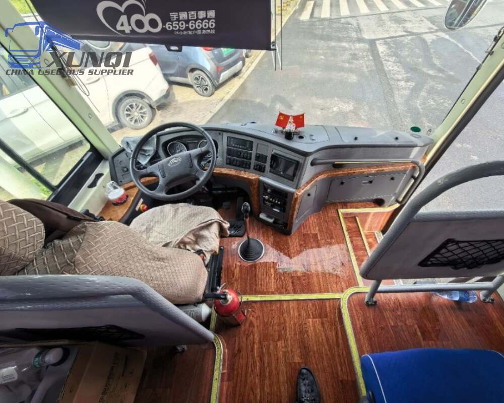 Used Yutong bus ZK6115 48 Seats 2015 Year 11 meters long China bus yuchai 6-cylinder diesel engine