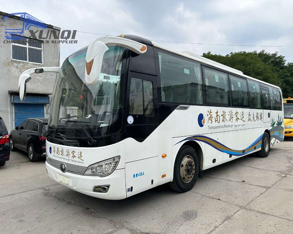 Used Yutong bus ZK6116 48 Seats 2018 Year 11 meters long China bus yuchai 6-cylinder diesel engine