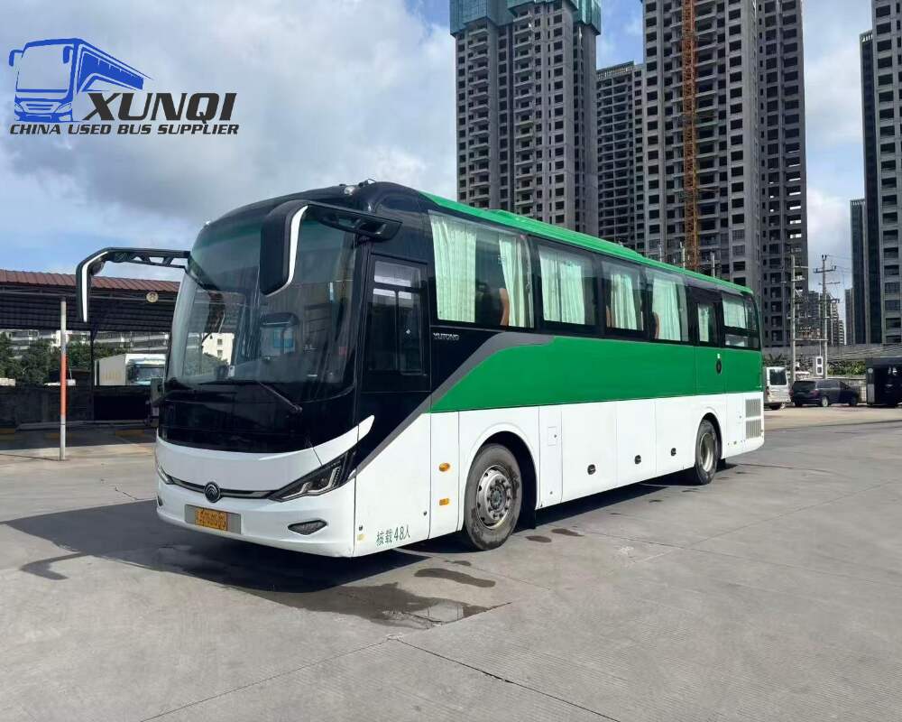 Used Yutong bus ZK6117 48 Seats 2022 Year 11 Seters long China bus weichai 6-cylinder diesel engine