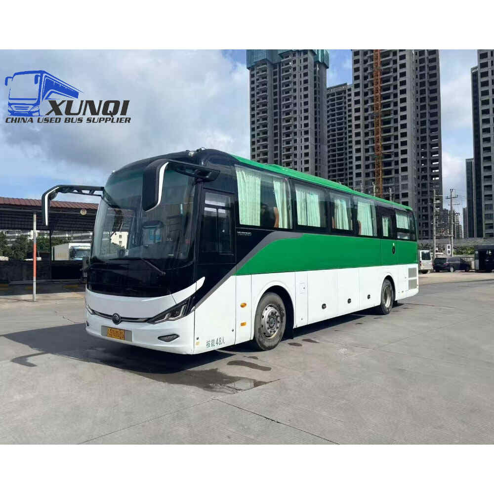 Used Yutong bus ZK6117 48 Seats 2022 Year 11 Seters long China bus weichai 6-cylinder diesel engine