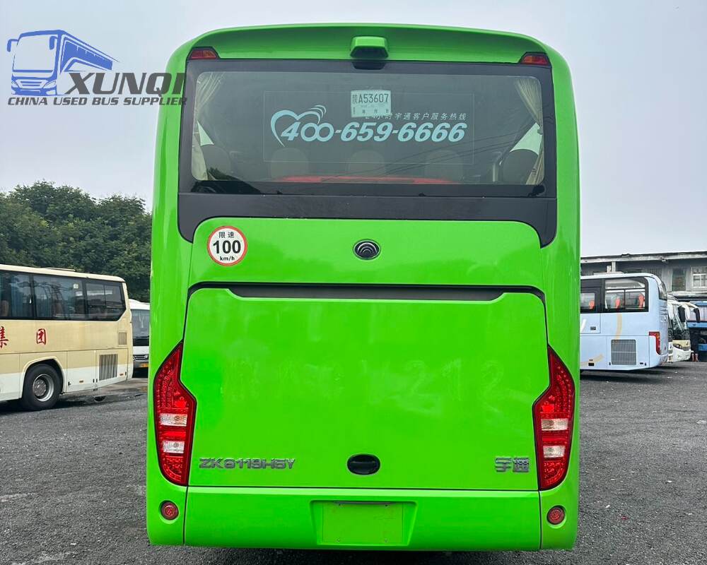 Used Yutong bus ZK6119 50 Seats 2021 Year 11 meters long China bus weichai 6-cylinder diesel engine