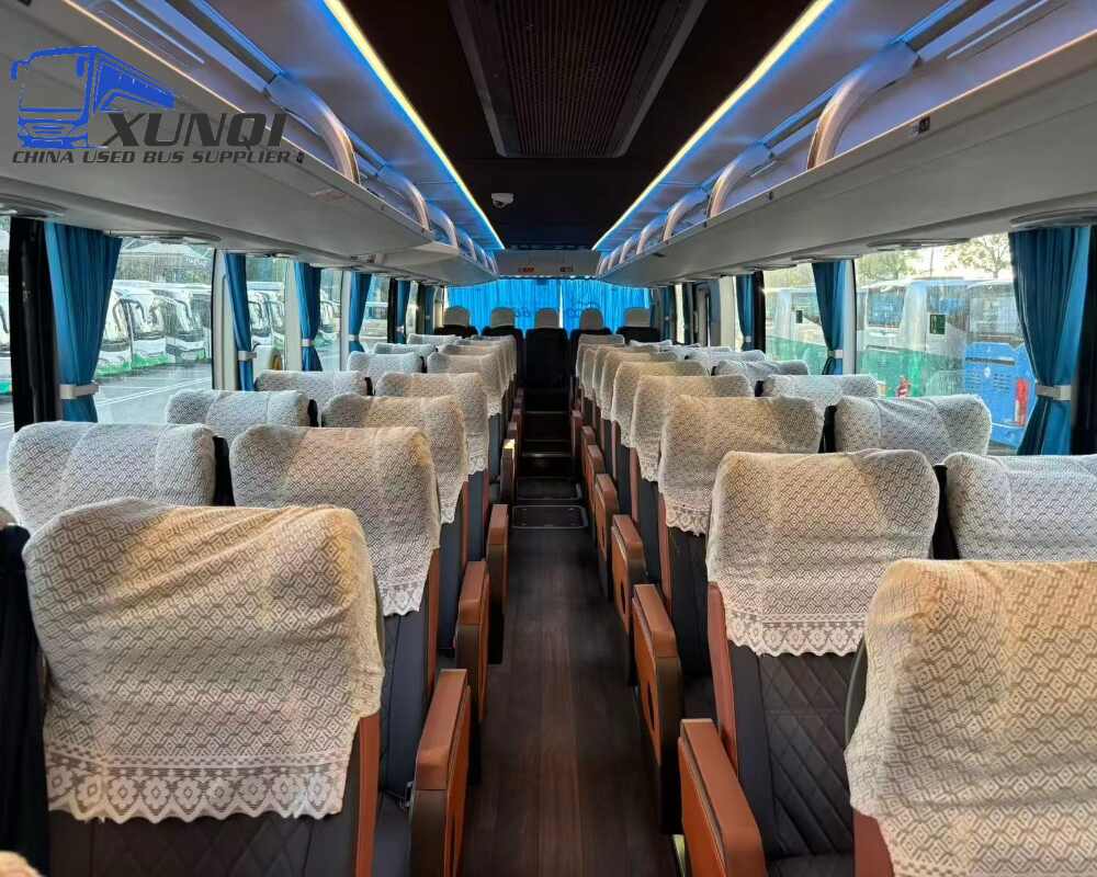 Used Yutong bus ZK6120 50 Seats 2021 Year 12 Seters long China bus yuchai 6-cylinder diesel engine