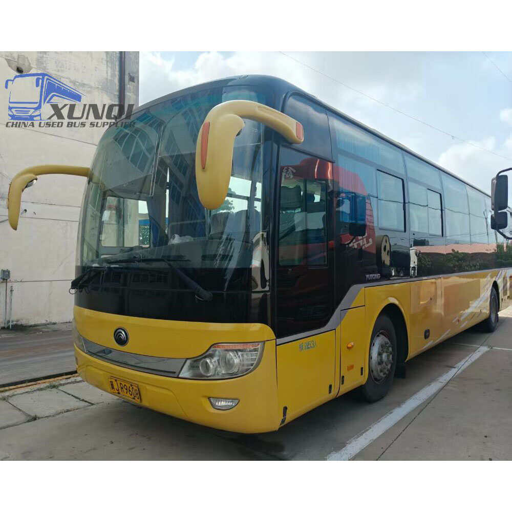 Used Yutong bus ZK6121 53 Seats 2015 Year 12 meters long China bus yuchai 6-cylinder diesel engine