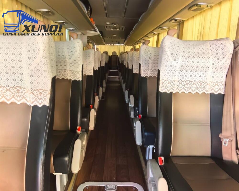 Used Yutong bus ZK6122 50 Seats 2019 Year 12 Seters long China bus weichai 6-cylinder diesel engine
