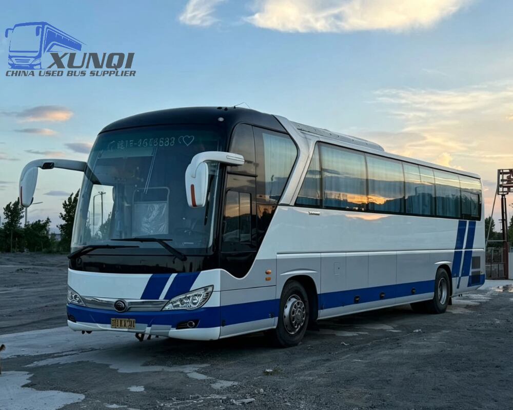 Used Yutong bus ZK6122 52 Seats 2017 Year 12 meters long China bus weichai 6-cylinder diesel engine