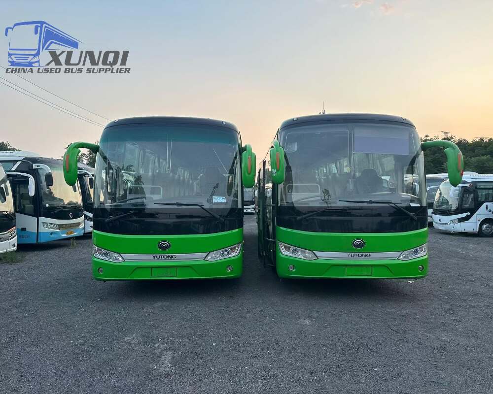 Used Yutong bus ZK6125 54 Seats 2017 Year 12 meters long China bus weichai 6-cylinder diesel engine