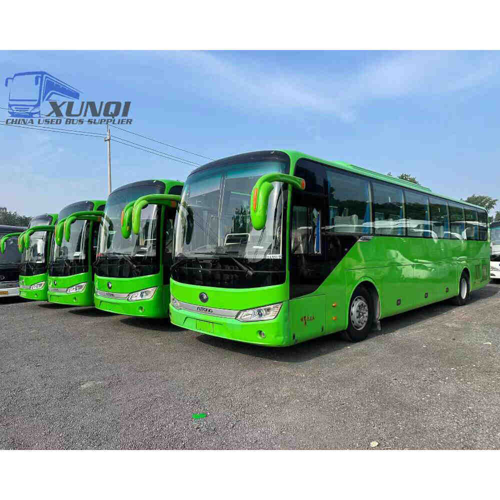 Used Yutong bus ZK6125 54 Seats 2017 Year 12 meters long China bus weichai 6-cylinder diesel engine
