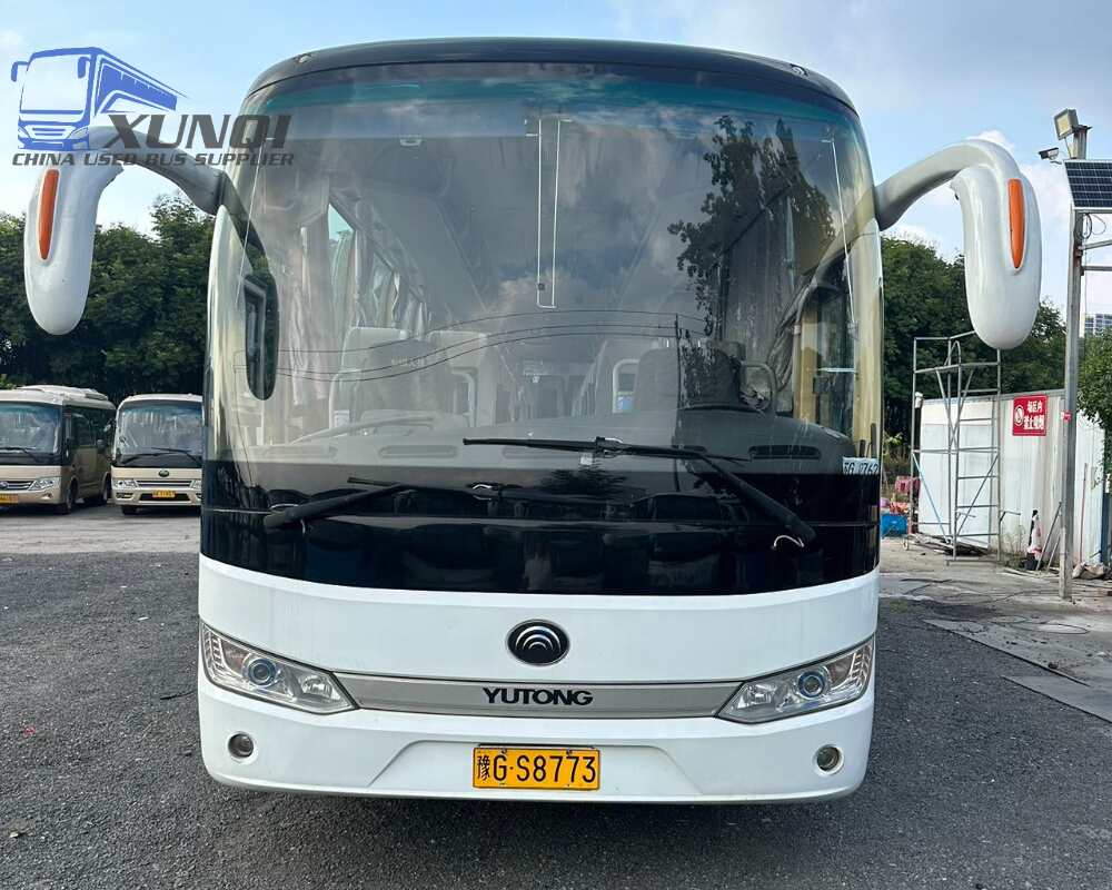 Used Yutong bus ZK6125 55 Seats 2016 Year 12 meters long China bus yuchai 6-cylinder diesel engine