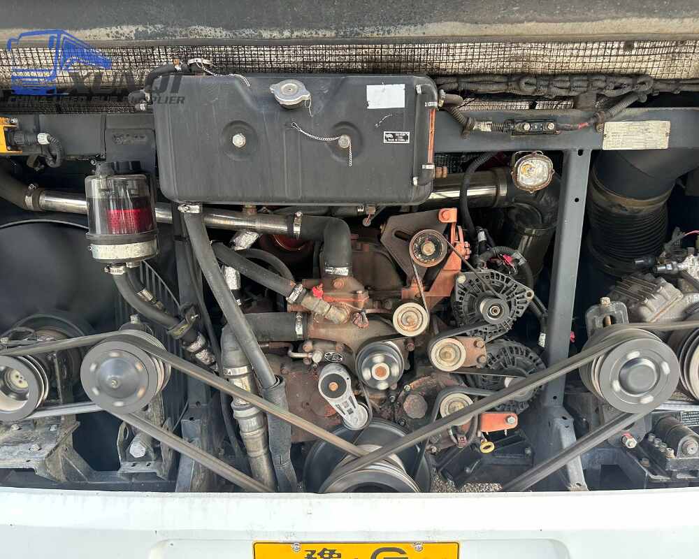 Used Yutong bus ZK6125 55 Seats 2016 Year 12 meters long China bus yuchai 6-cylinder diesel engine