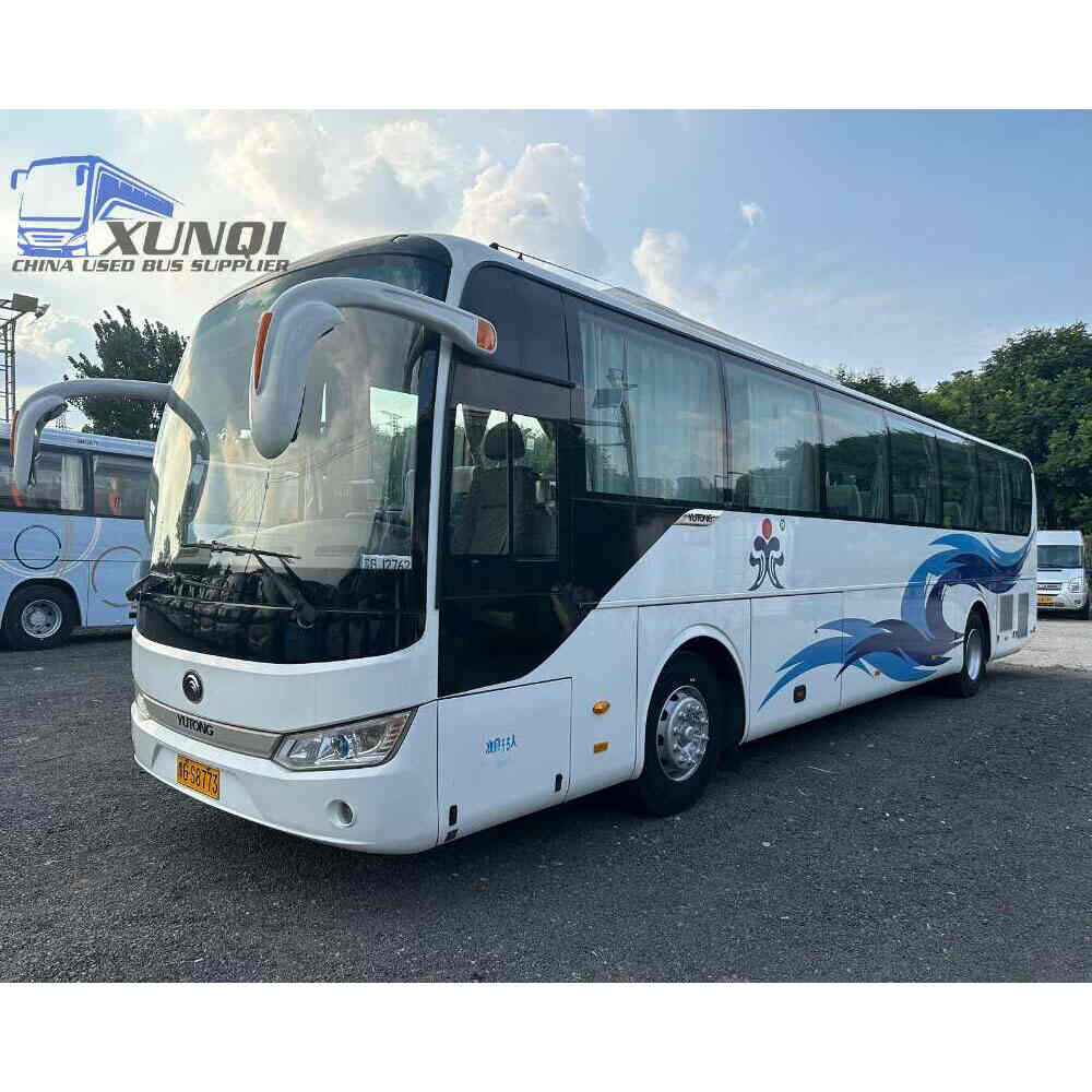 Used Yutong bus ZK6125 55 Seats 2016 Year 12 meters long China bus yuchai 6-cylinder diesel engine